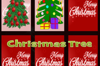 Christmas Tree Memory Game