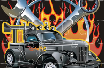 Hot Rod Jigsaw