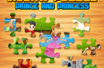 Prince And Princess Jigsaw Puzzle